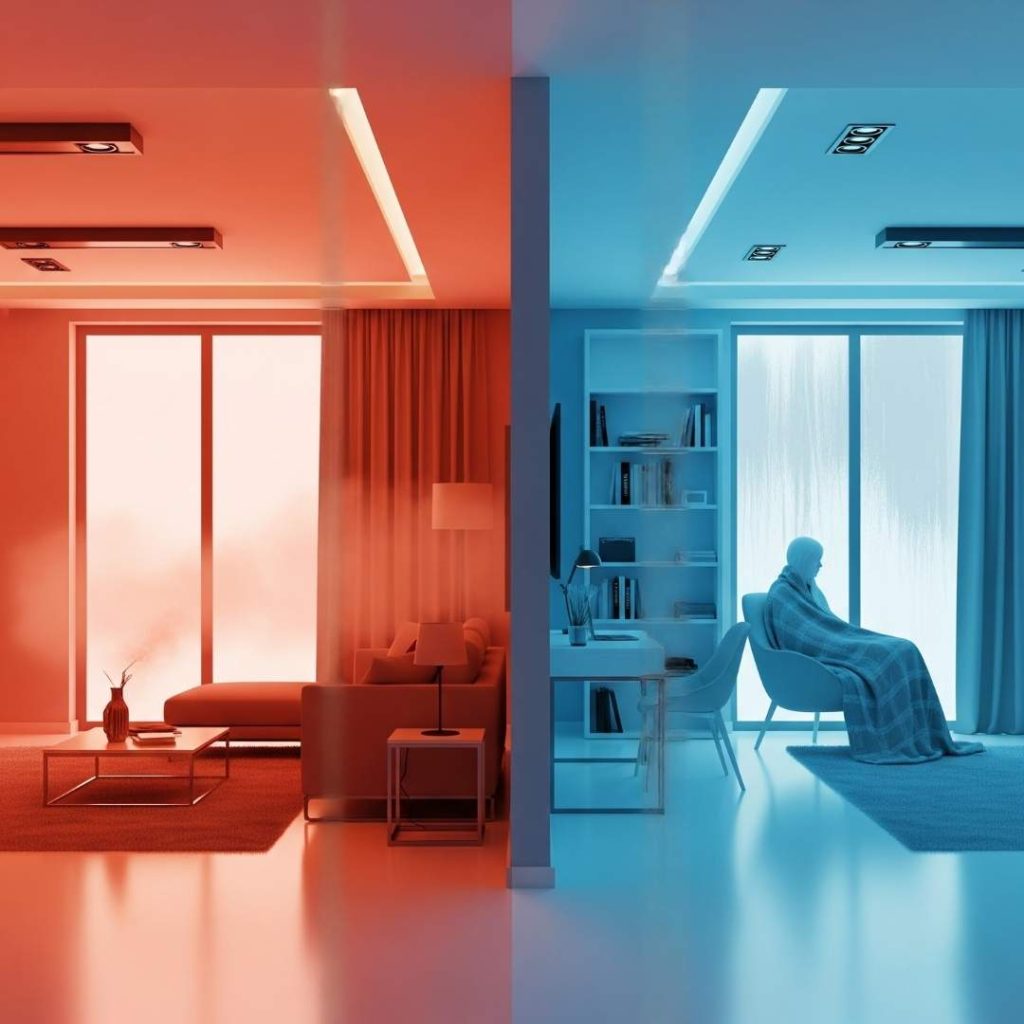 Why one room is always hotter or colder ()