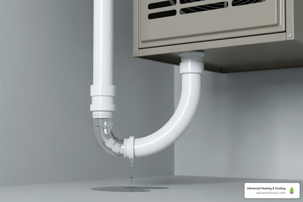 AC drain line cleaning