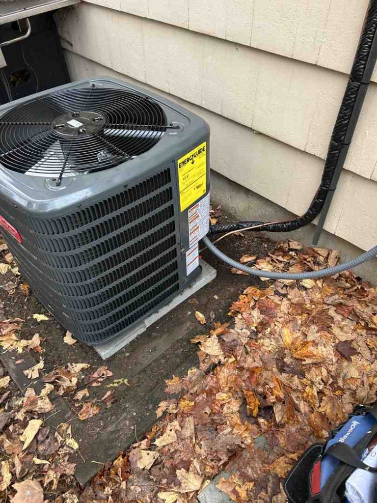 Condenser coil cleaning service