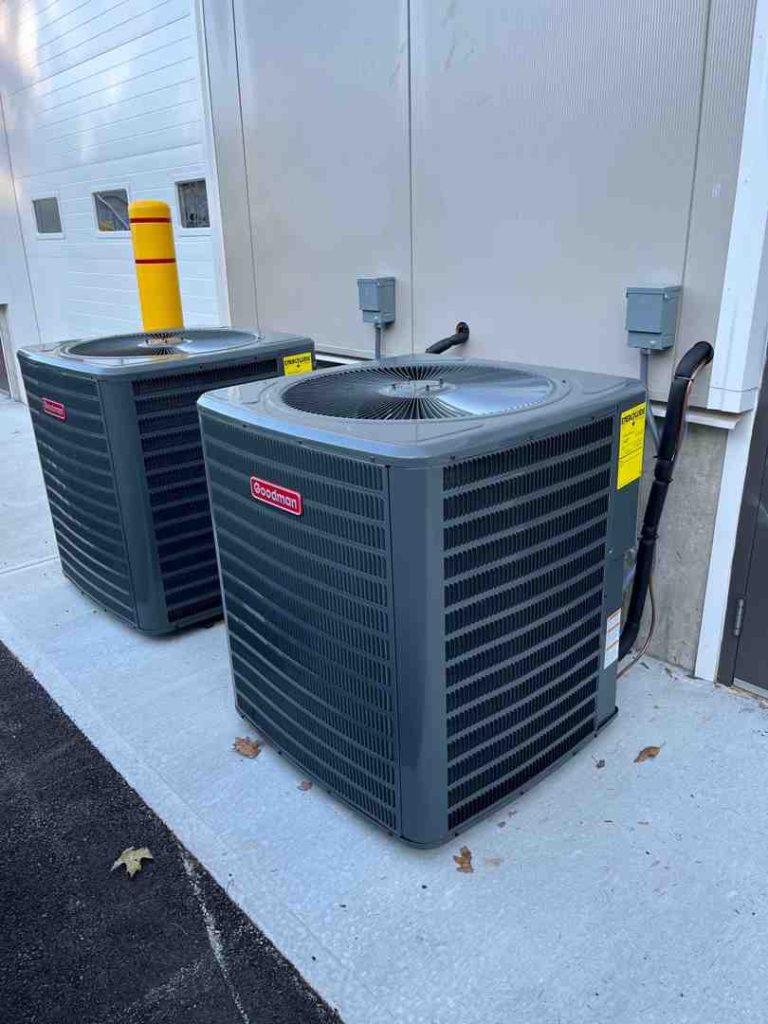 commercial heating and cooling companies rooftop HVAC installation - commercial heating and cooling companies
