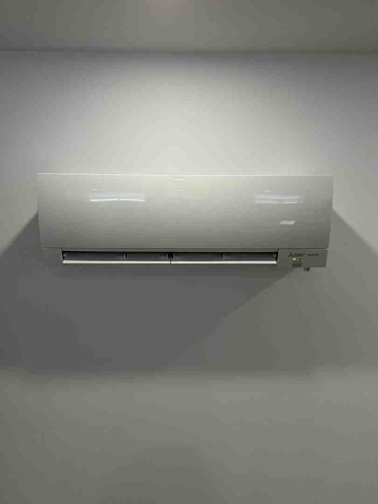 ac unit mounted on wall
